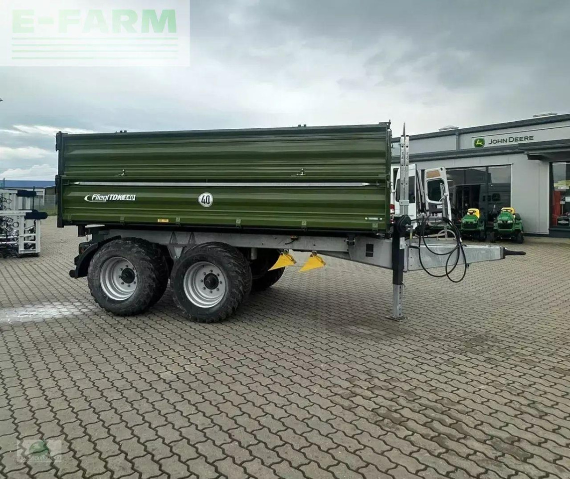 Fliegl tdk 140 fox - Remorcă autobasculantă agricolă: Foto 5 Fliegl tdk 140 fox - Remorcă autobasculantă agricolă: Foto 5