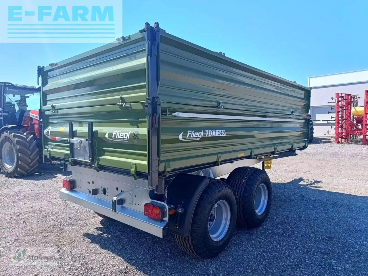 Remorcă autobasculantă agricolă Fliegl tdk140 fox: Foto 6
