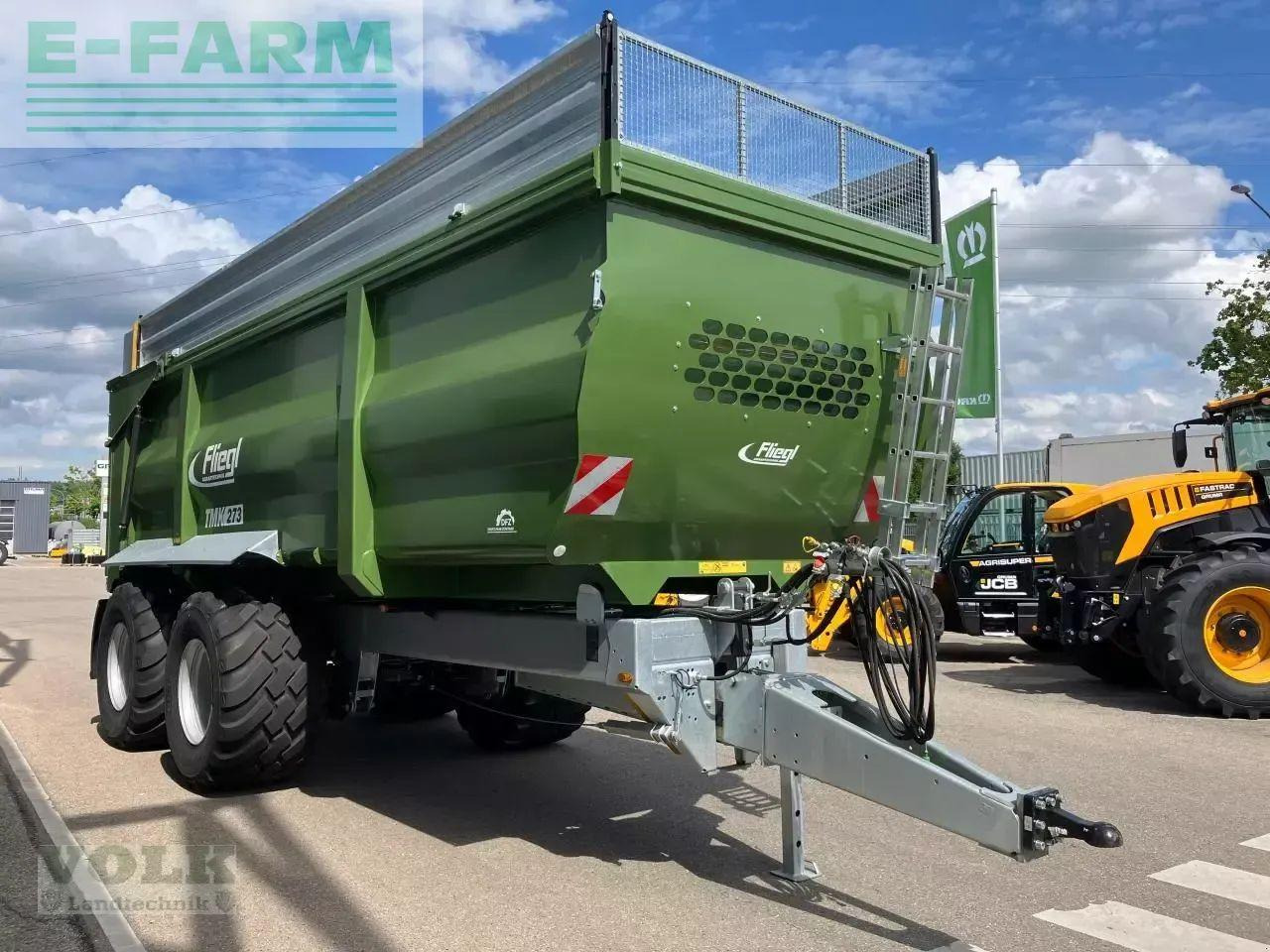 Fliegl tmk 273 fox muldenkipper - Remorcă autobasculantă agricolă: Foto 3 Fliegl tmk 273 fox muldenkipper - Remorcă autobasculantă agricolă: Foto 3