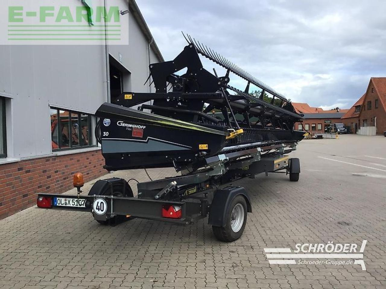 Geringhoff flex 30 / 9,15m + wagen - Heder: Foto 3 Geringhoff flex 30 / 9,15m + wagen - Heder: Foto 3