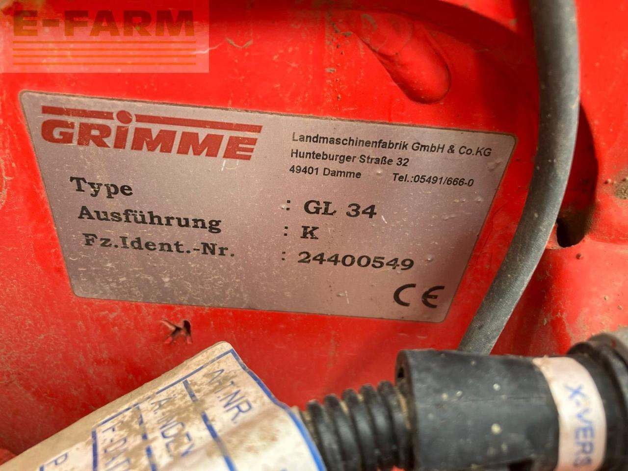 Combină de recoltat cartofi Grimme GL 34K: Foto 9 Combină de recoltat cartofi Grimme GL 34K: Foto 9