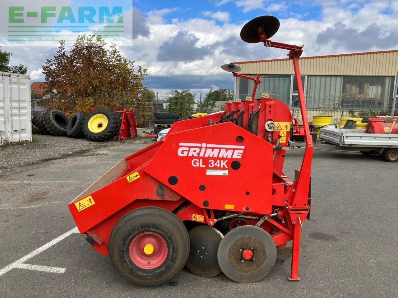 Grimme GL 34K - Combină de recoltat cartofi: Foto 5 Grimme GL 34K - Combină de recoltat cartofi: Foto 5