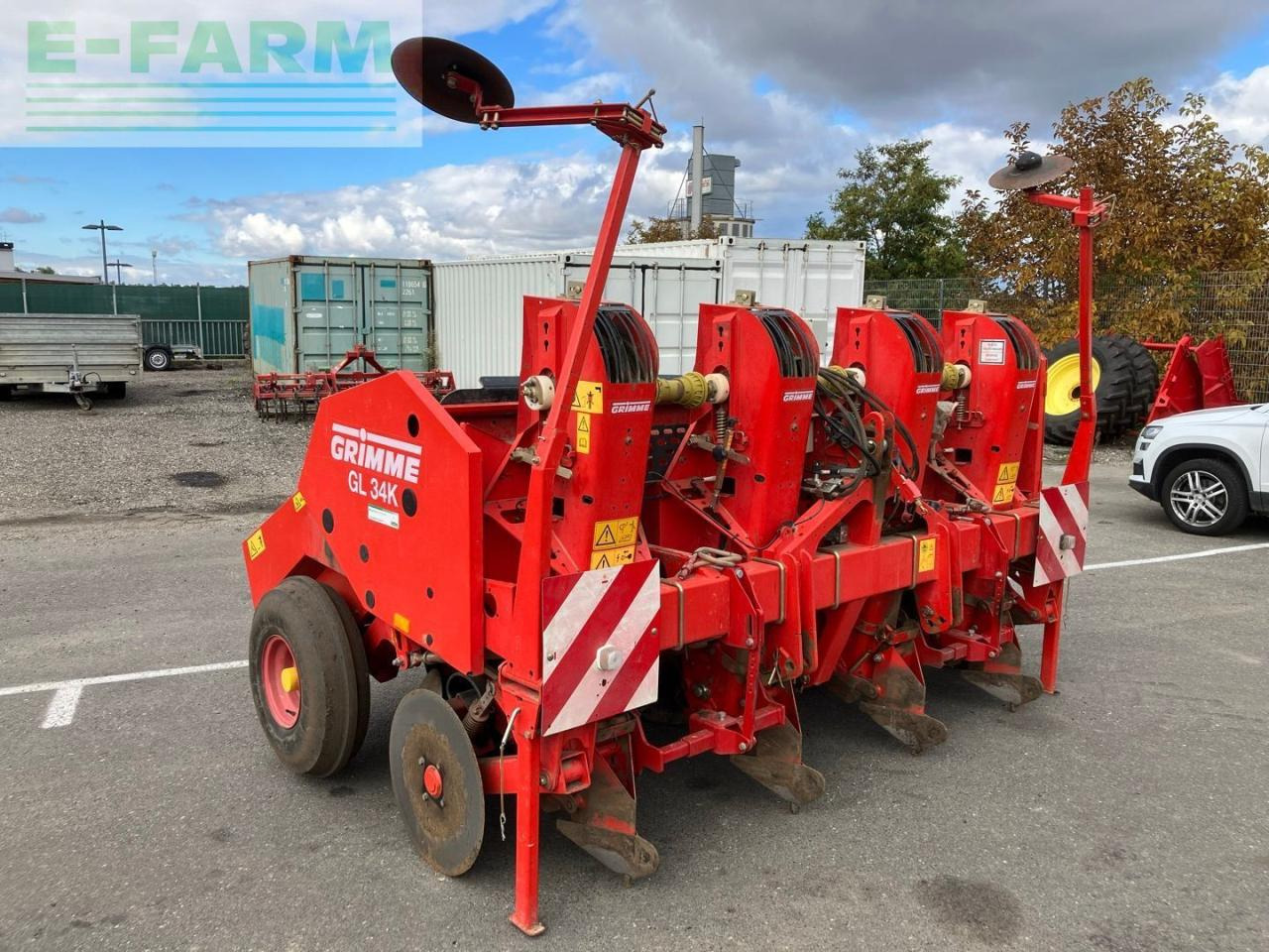 Grimme GL 34K - Combină de recoltat cartofi: Foto 4 Grimme GL 34K - Combină de recoltat cartofi: Foto 4