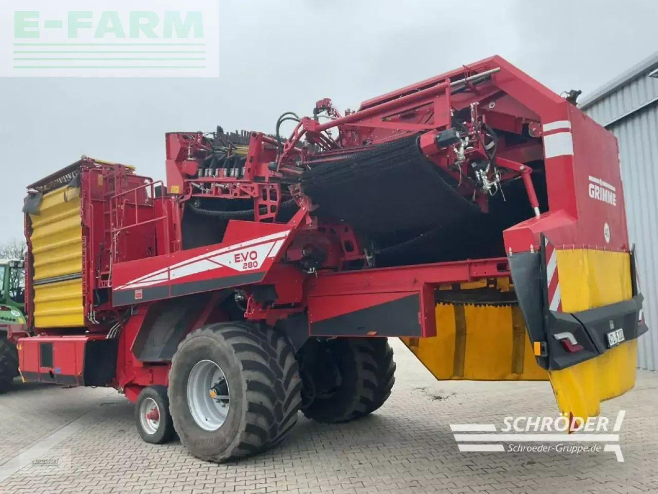 Grimme evo 280 - Combină de recoltat cartofi: Foto 2 Grimme evo 280 - Combină de recoltat cartofi: Foto 2