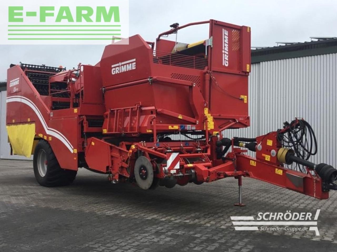 Grimme se 150-60 - Combină de recoltat cartofi: Foto 2 Grimme se 150-60 - Combină de recoltat cartofi: Foto 2