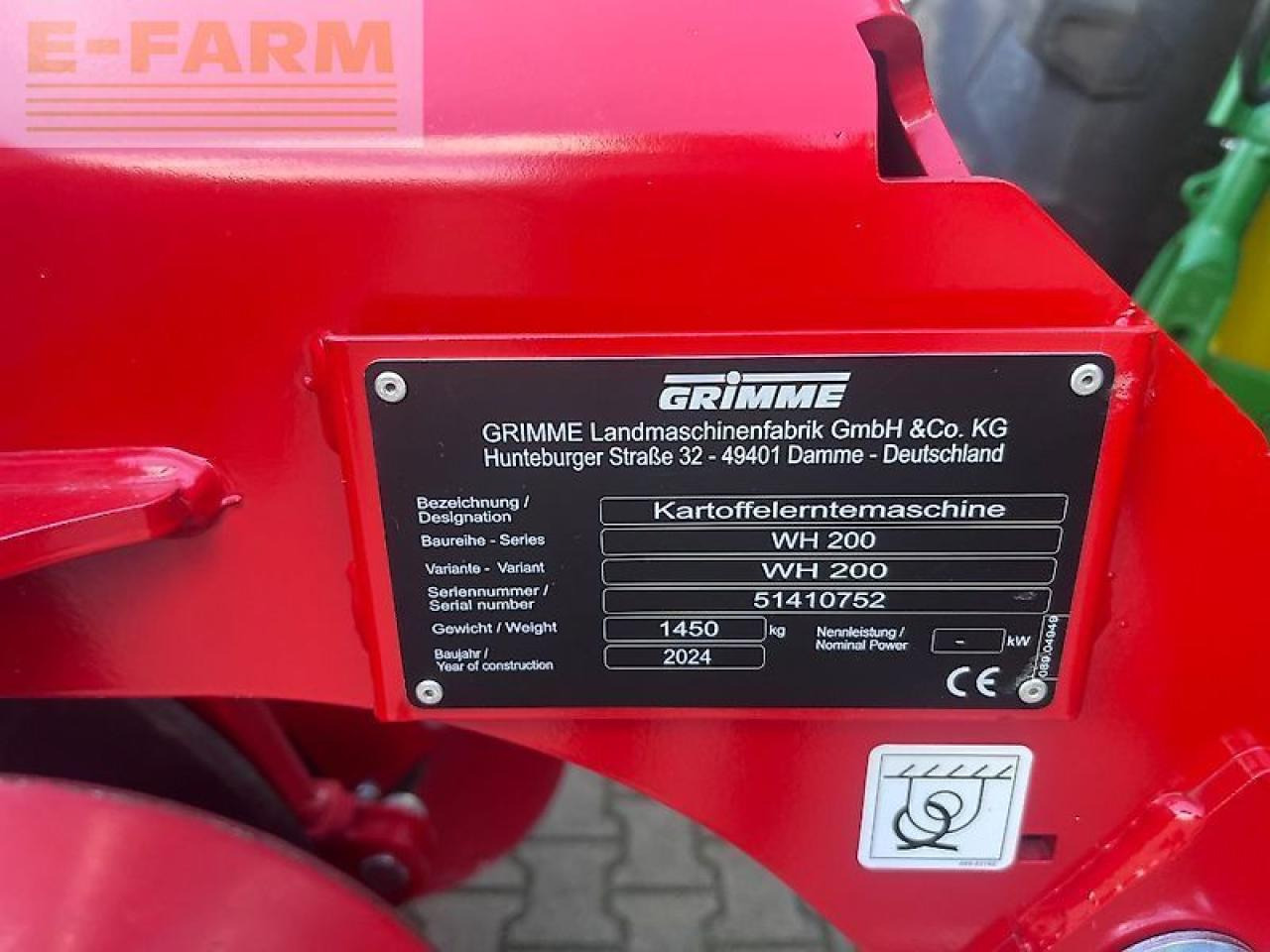 Grimme wh 200 - Combină de recoltat cartofi: Foto 2 Grimme wh 200 - Combină de recoltat cartofi: Foto 2
