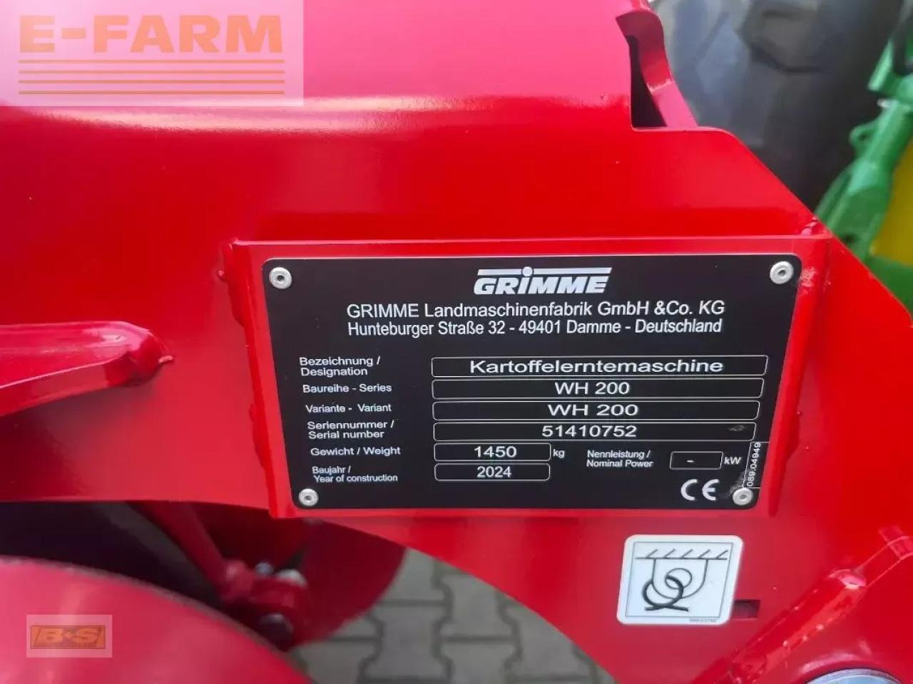 Grimme wh 200 - Combină de recoltat cartofi: Foto 2 Grimme wh 200 - Combină de recoltat cartofi: Foto 2