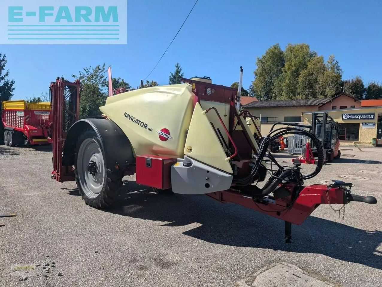 Hardi navigator 4000 - vpz 21m - Maşină de erbicidat tractata: Foto 3 Hardi navigator 4000 - vpz 21m - Maşină de erbicidat tractata: Foto 3