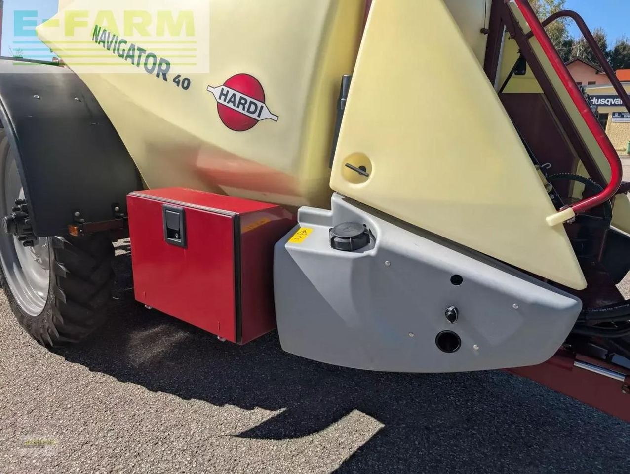 Hardi navigator 4000 - vpz 21m - Maşină de erbicidat tractata: Foto 4 Hardi navigator 4000 - vpz 21m - Maşină de erbicidat tractata: Foto 4