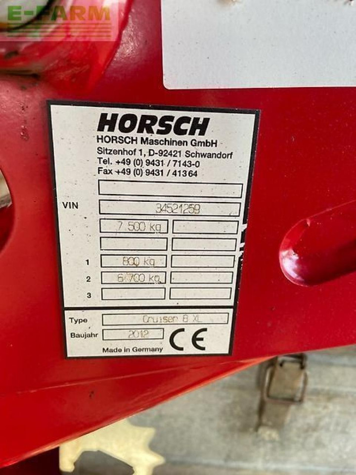 Horsch cruiser 8 xl - Cultivator: Foto 4 Horsch cruiser 8 xl - Cultivator: Foto 4