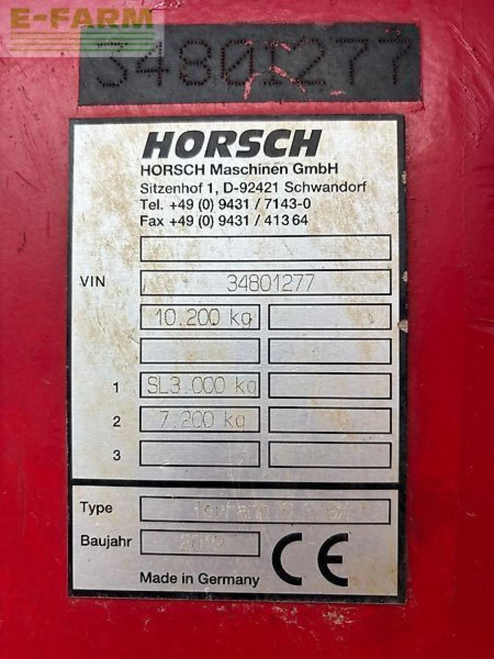 Horsch terrano 6.3 gx - Cultivator: Foto 5 Horsch terrano 6.3 gx - Cultivator: Foto 5