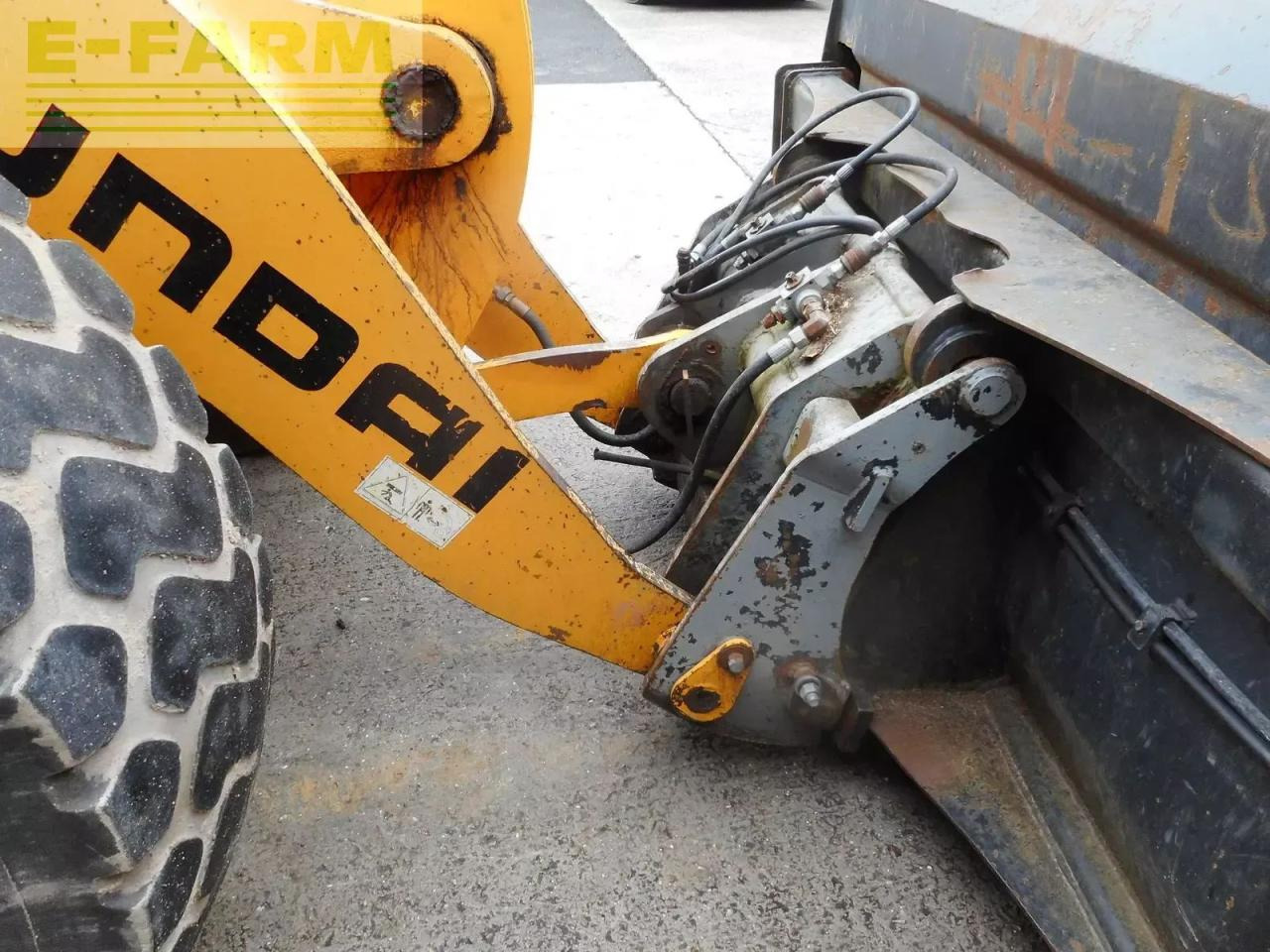 Mini excavator Hyundai hl740-7 mit hochkippschaufel u. volvo sw: Foto 14