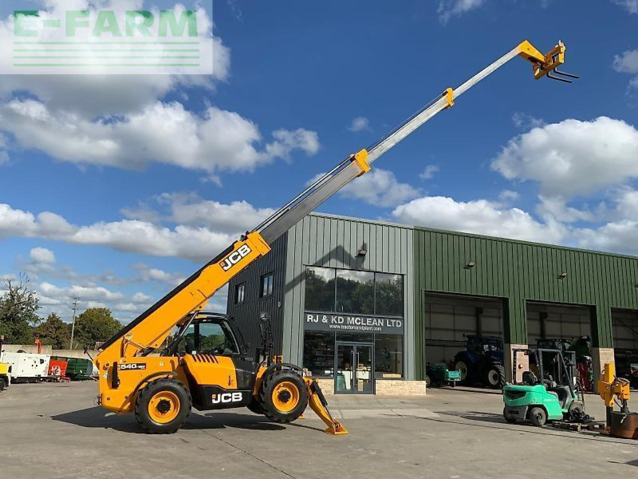 JCB 540-180 hi viz telehandler (st24622) - Stivuitor telescopic: Foto 1 JCB 540-180 hi viz telehandler (st24622) - Stivuitor telescopic: Foto 1