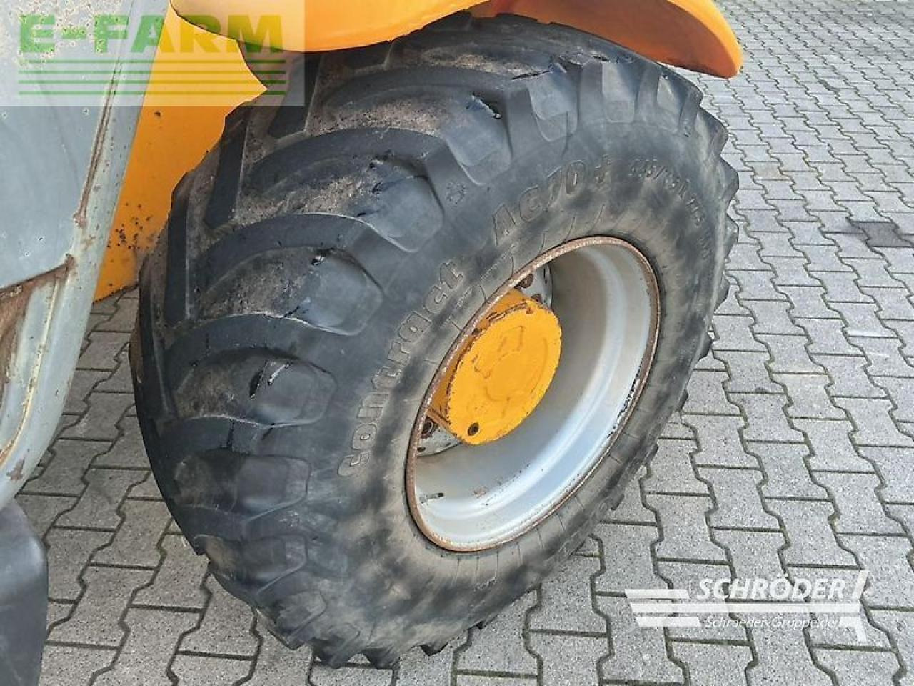 Stivuitor telescopic JCB slp 530-70 + palettengabel & schaufel: Foto 10