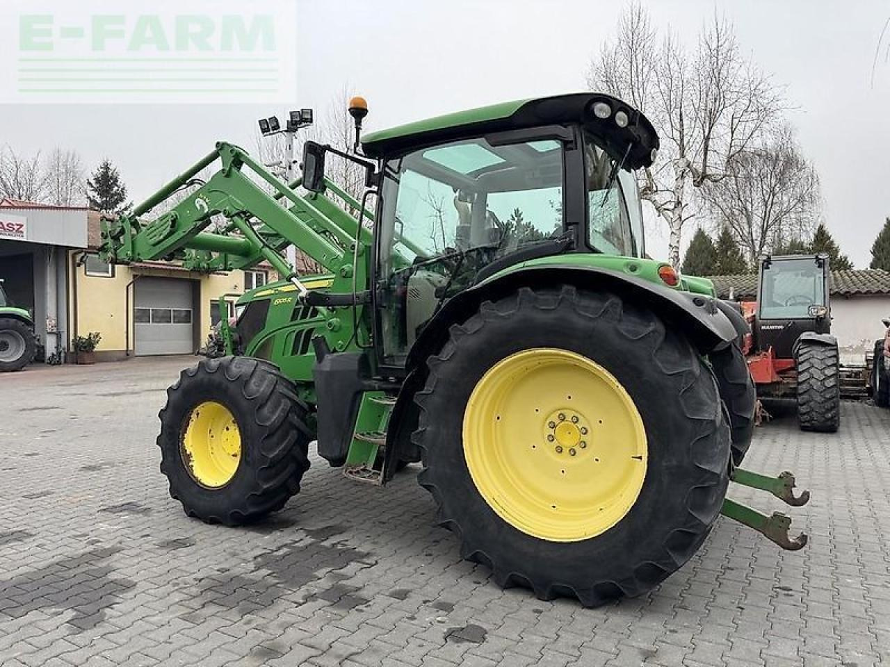 Tractor agricol John Deere 6105r + jd h340: Foto 8