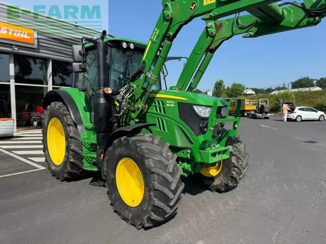 John Deere 6110 m powerquad plus - Tractor agricol: Foto 1 John Deere 6110 m powerquad plus - Tractor agricol: Foto 1