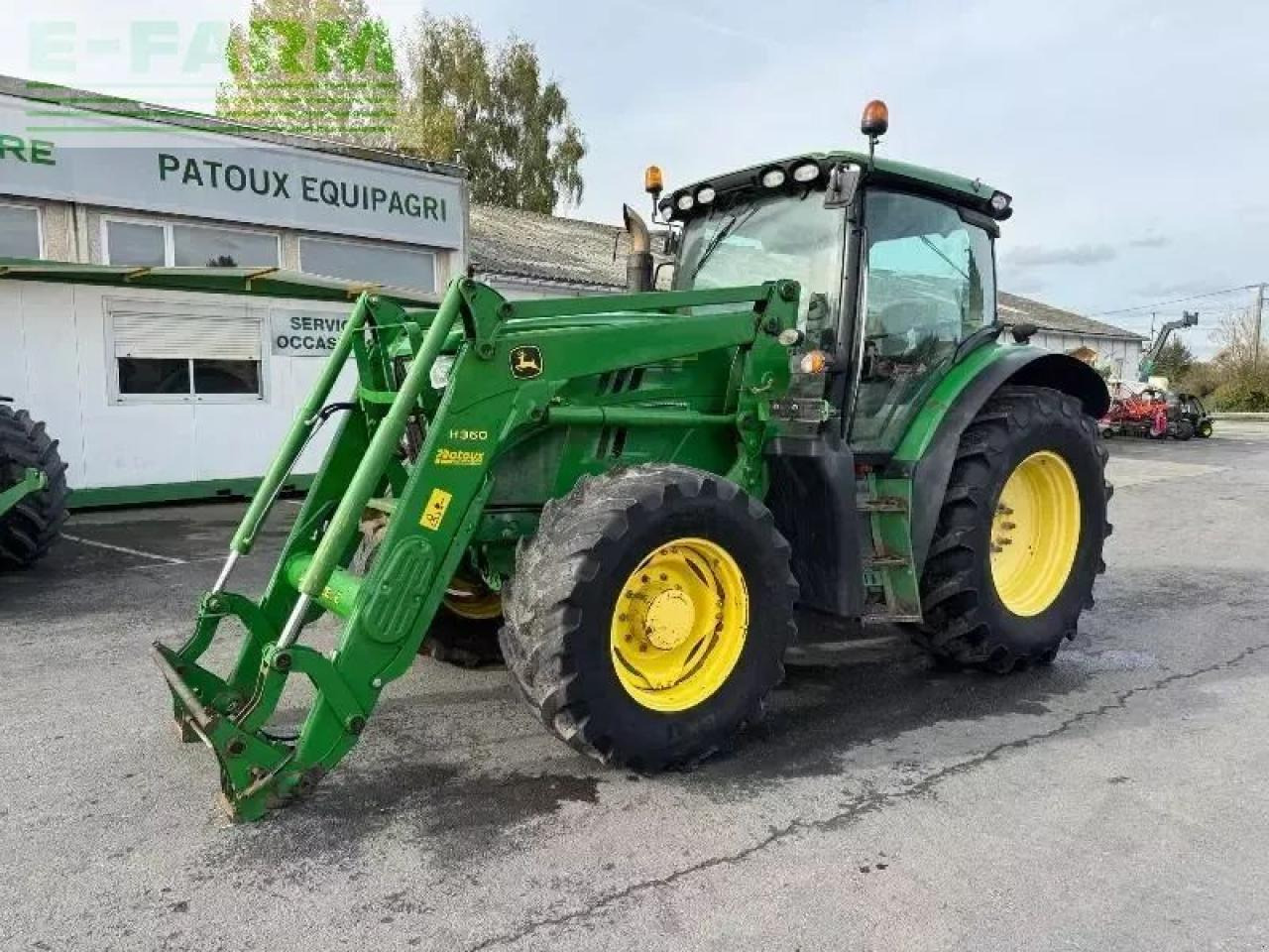 John Deere 6140r - Tractor agricol: Foto 1 John Deere 6140r - Tractor agricol: Foto 1