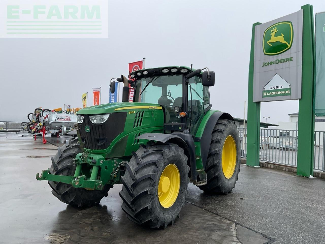 John Deere 6210R - Tractor agricol: Foto 1 John Deere 6210R - Tractor agricol: Foto 1