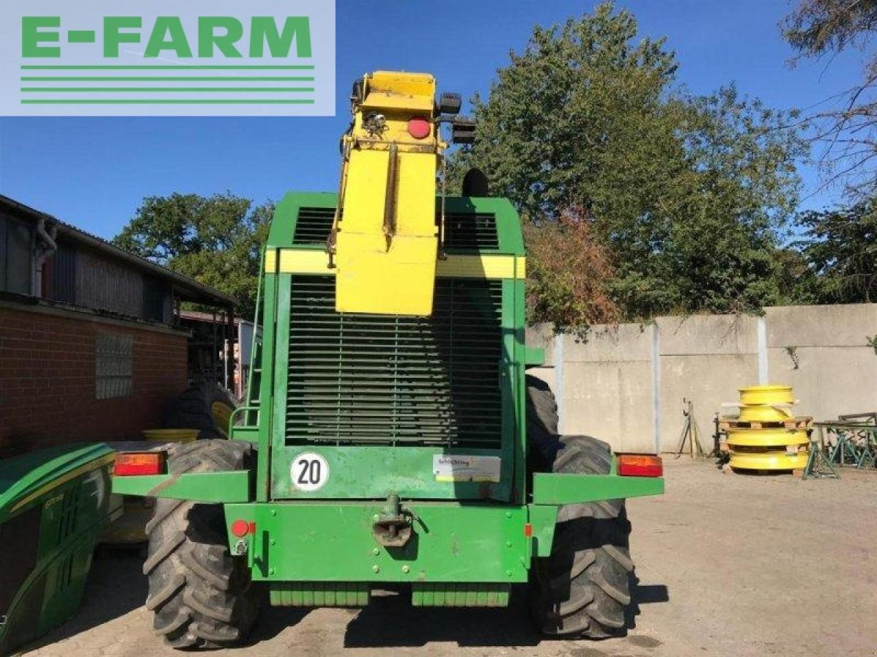 John Deere 6650 - Combină de Recoltat Furaj: Foto 3 John Deere 6650 - Combină de Recoltat Furaj: Foto 3