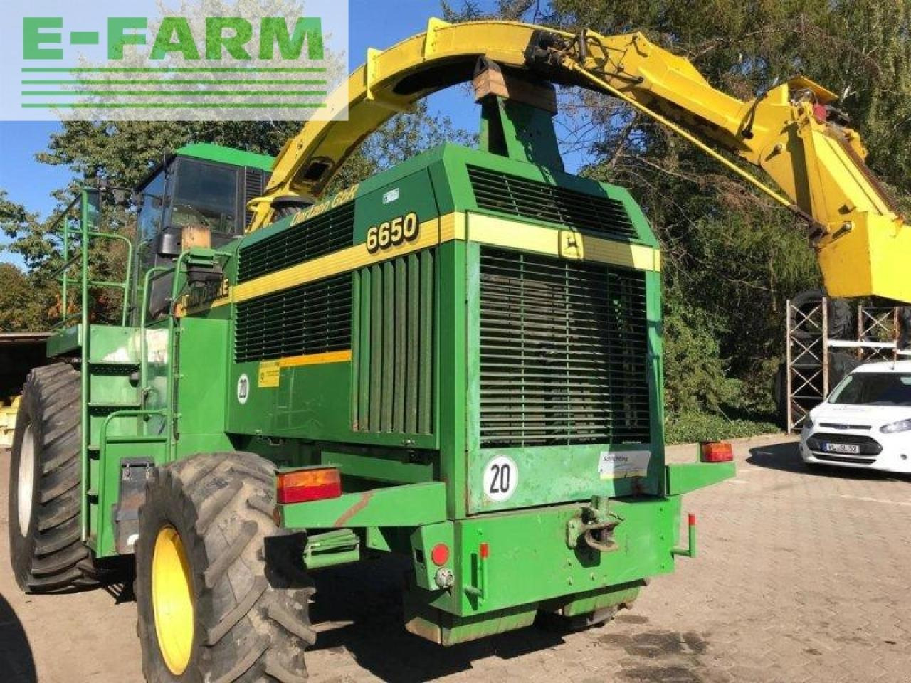 John Deere 6650 - Combină de Recoltat Furaj: Foto 4 John Deere 6650 - Combină de Recoltat Furaj: Foto 4