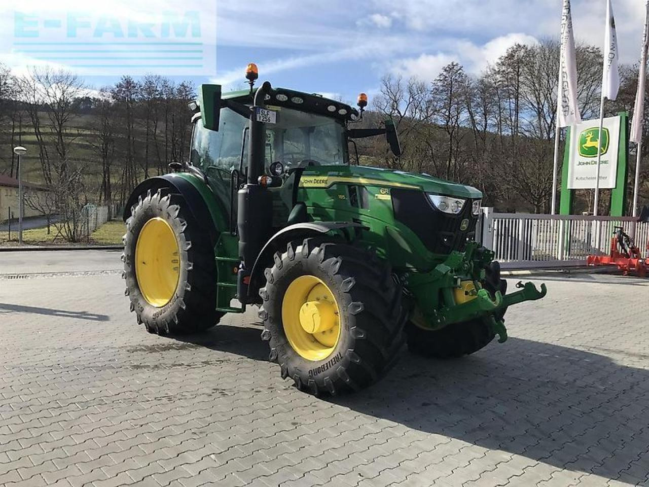 John Deere 6r 185 - Tractor agricol: Foto 1 John Deere 6r 185 - Tractor agricol: Foto 1