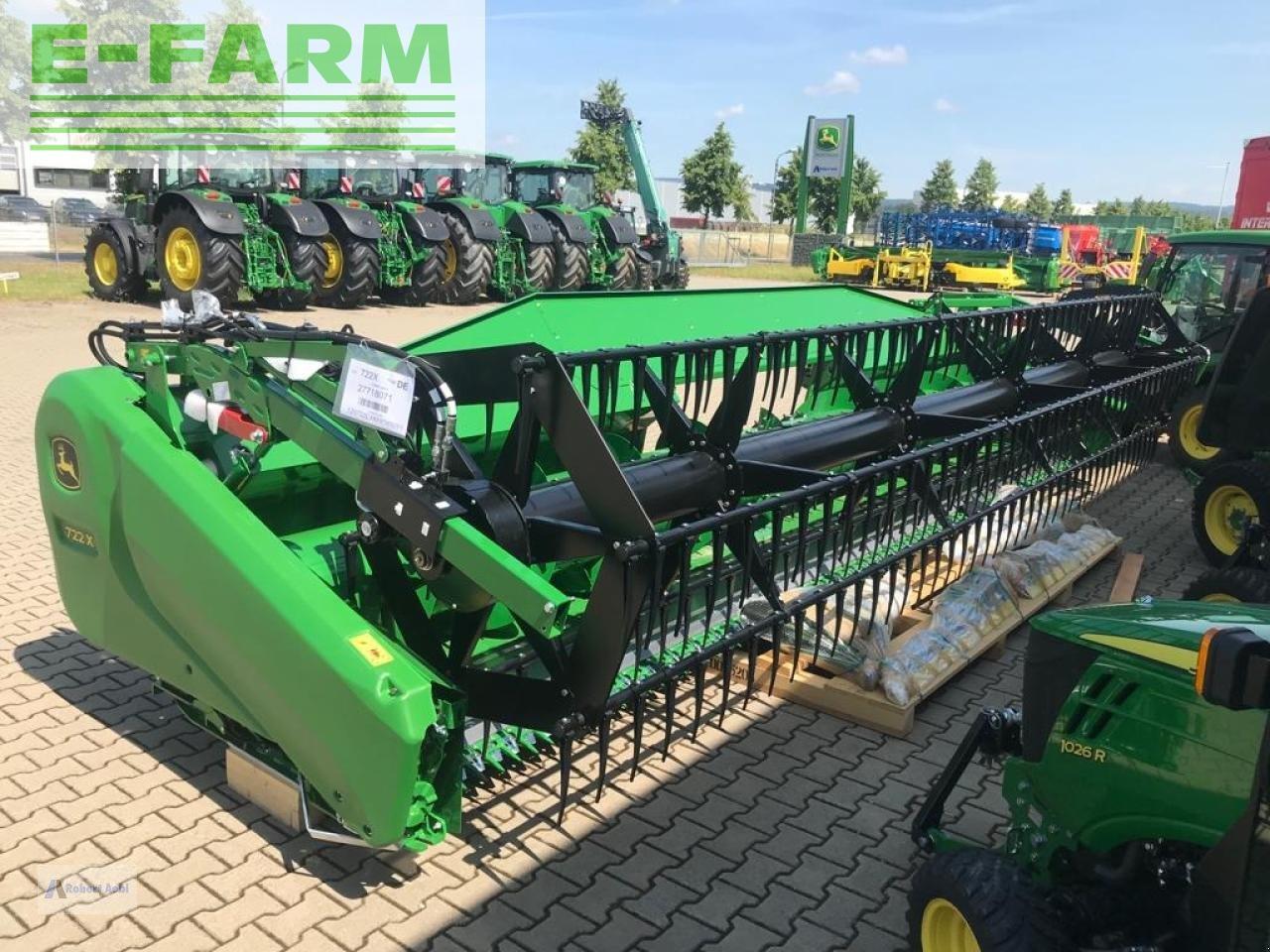 John Deere 722x - Heder: Foto 1 John Deere 722x - Heder: Foto 1