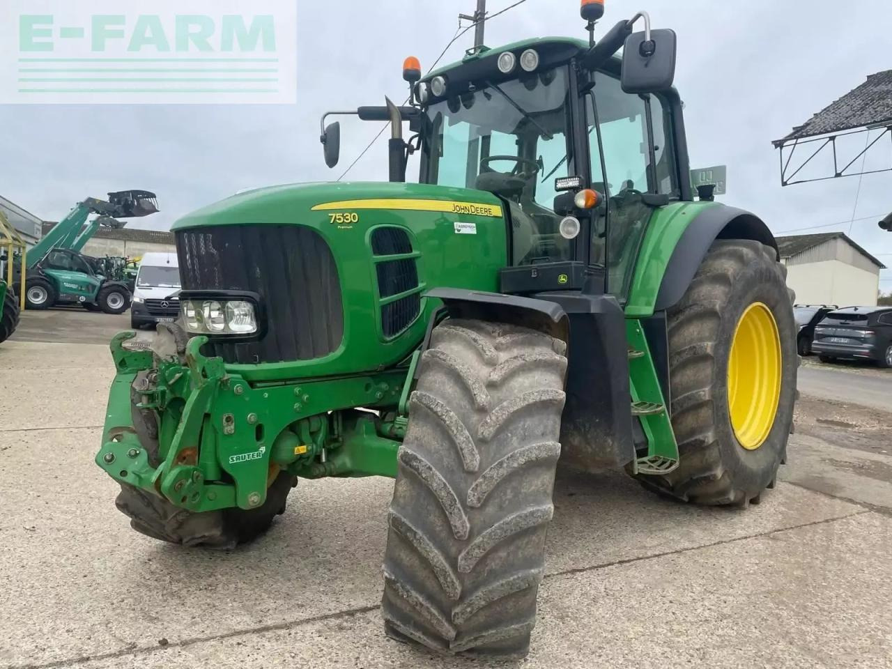 John Deere 7530premium - Tractor agricol: Foto 1 John Deere 7530premium - Tractor agricol: Foto 1