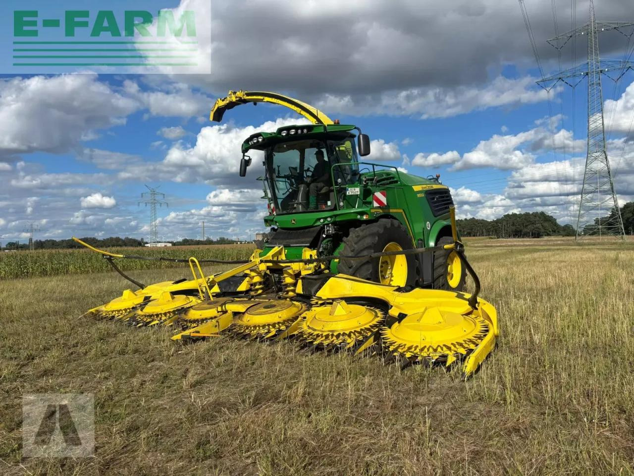 John Deere 9500i - Combină de Recoltat Furaj: Foto 5 John Deere 9500i - Combină de Recoltat Furaj: Foto 5