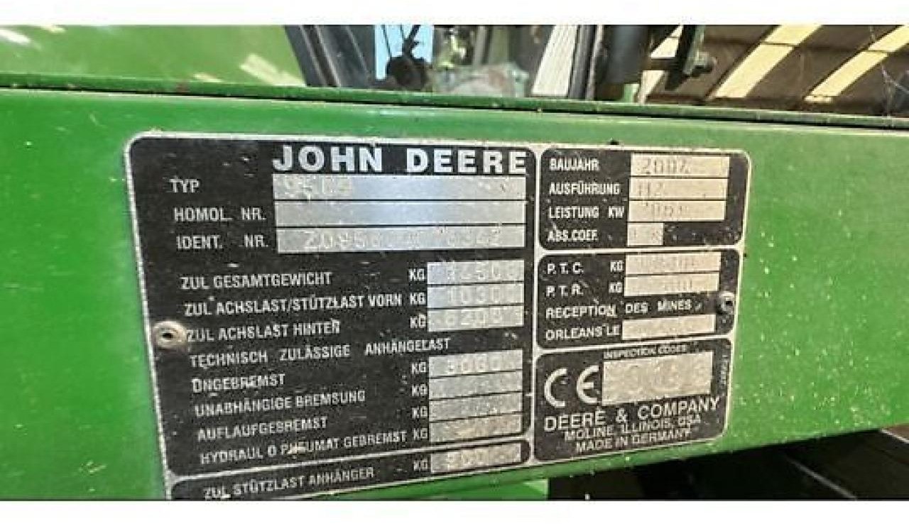 John Deere 9580wts - Combină de recoltat cereale: Foto 5 John Deere 9580wts - Combină de recoltat cereale: Foto 5