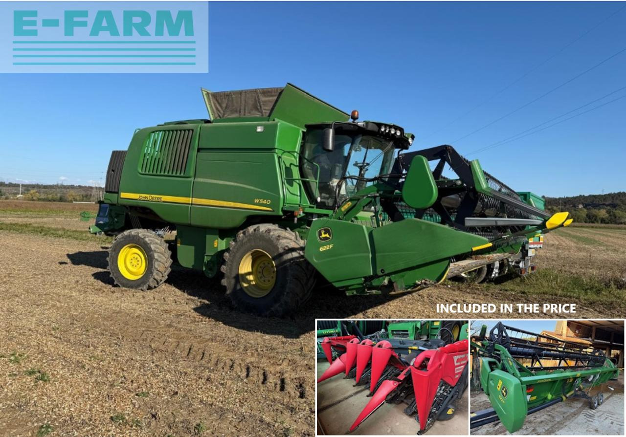 John Deere W540 - Combină de recoltat cereale: Foto 1 John Deere W540 - Combină de recoltat cereale: Foto 1