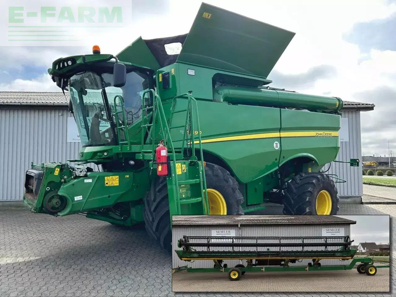 John Deere s690 - Combină de recoltat cereale: Foto 1 John Deere s690 - Combină de recoltat cereale: Foto 1