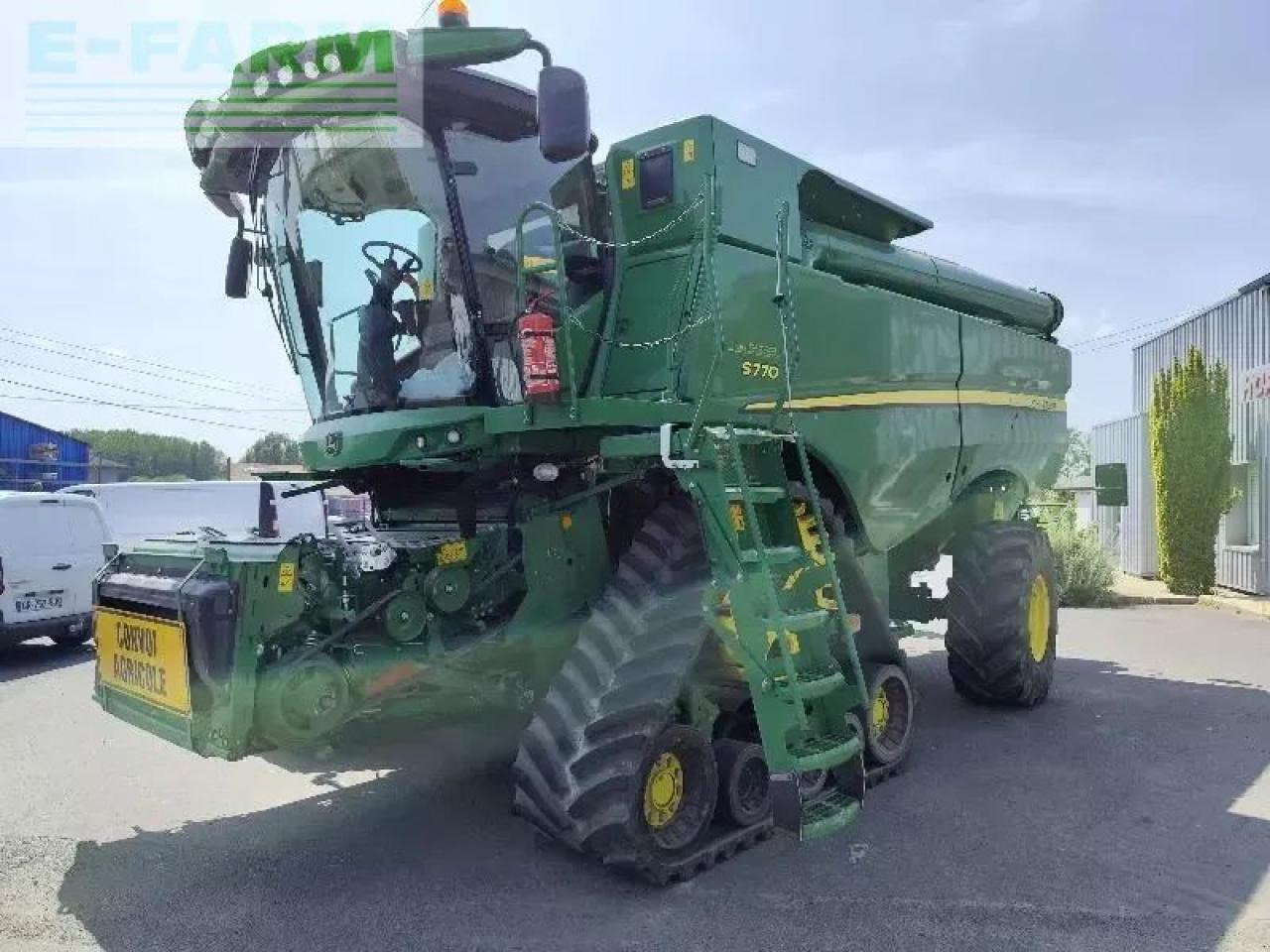 John Deere s770 - Combină de recoltat cereale: Foto 2 John Deere s770 - Combină de recoltat cereale: Foto 2