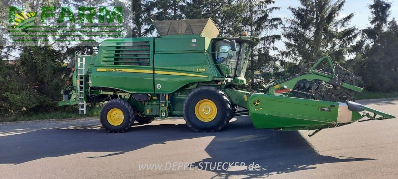 John Deere t670 - Combină de recoltat cereale: Foto 1 John Deere t670 - Combină de recoltat cereale: Foto 1