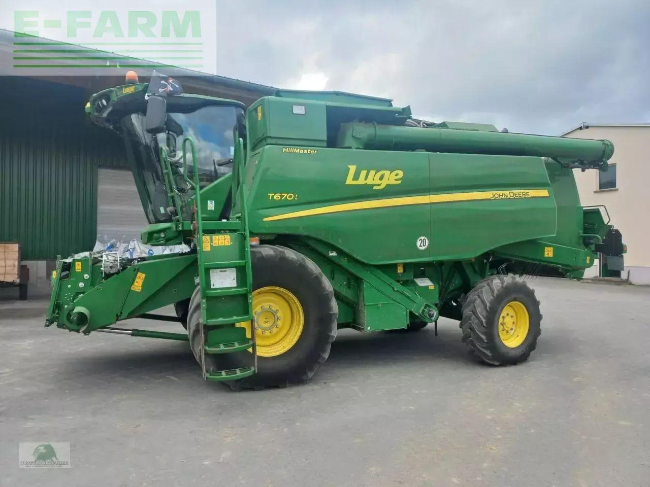 John Deere t670 hm - Combină de recoltat cereale: Foto 1 John Deere t670 hm - Combină de recoltat cereale: Foto 1
