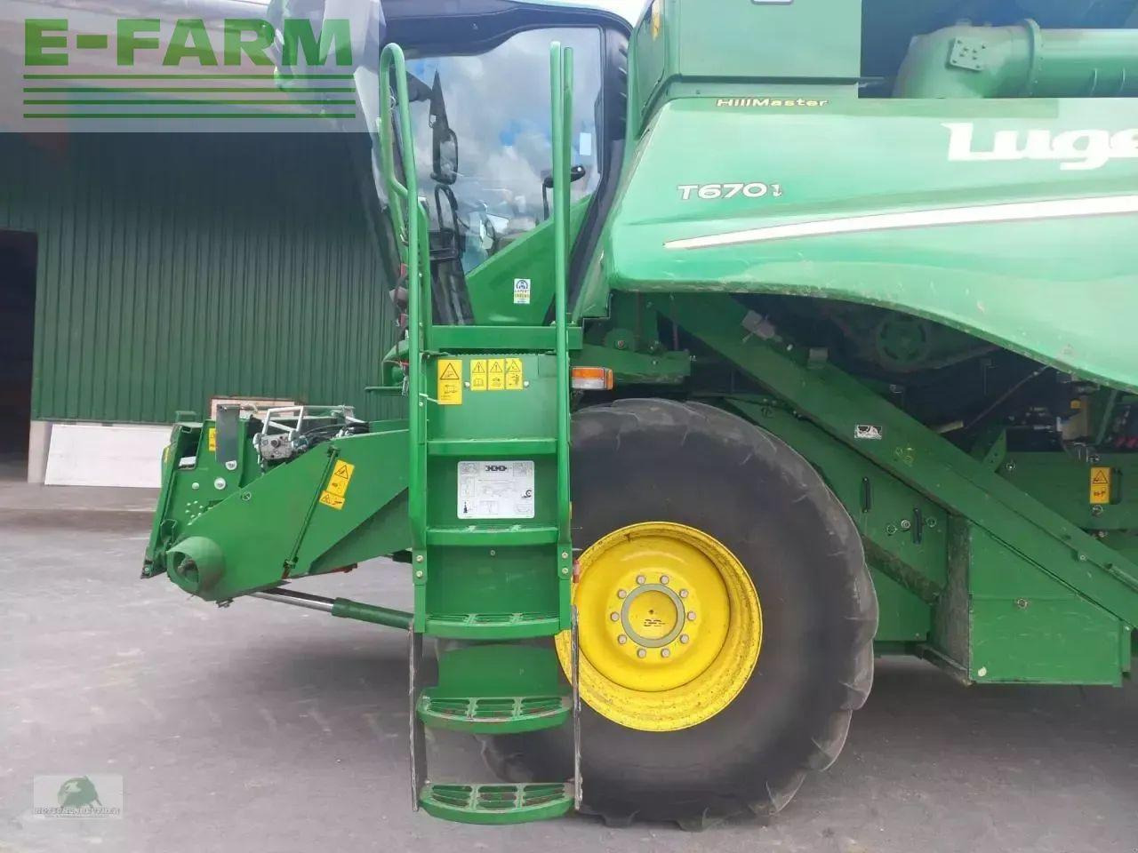 John Deere t670 hm - Combină de recoltat cereale: Foto 5 John Deere t670 hm - Combină de recoltat cereale: Foto 5