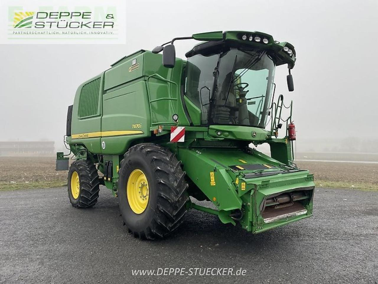 John Deere t670 mit 622r - Combină de recoltat cereale: Foto 4 John Deere t670 mit 622r - Combină de recoltat cereale: Foto 4