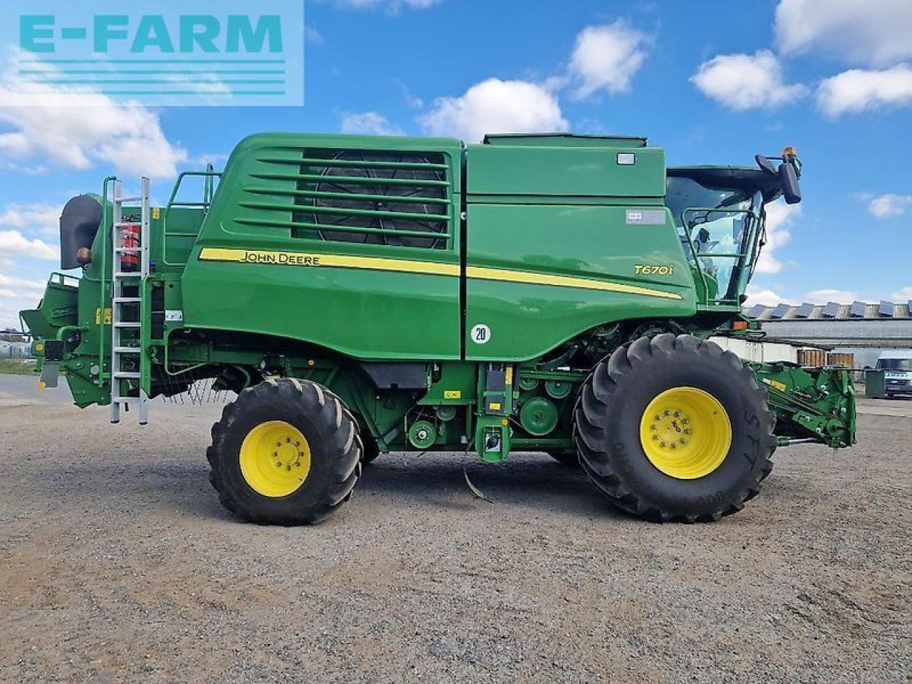 Combină de recoltat cereale John Deere t670 my21 prod 20: Foto 6