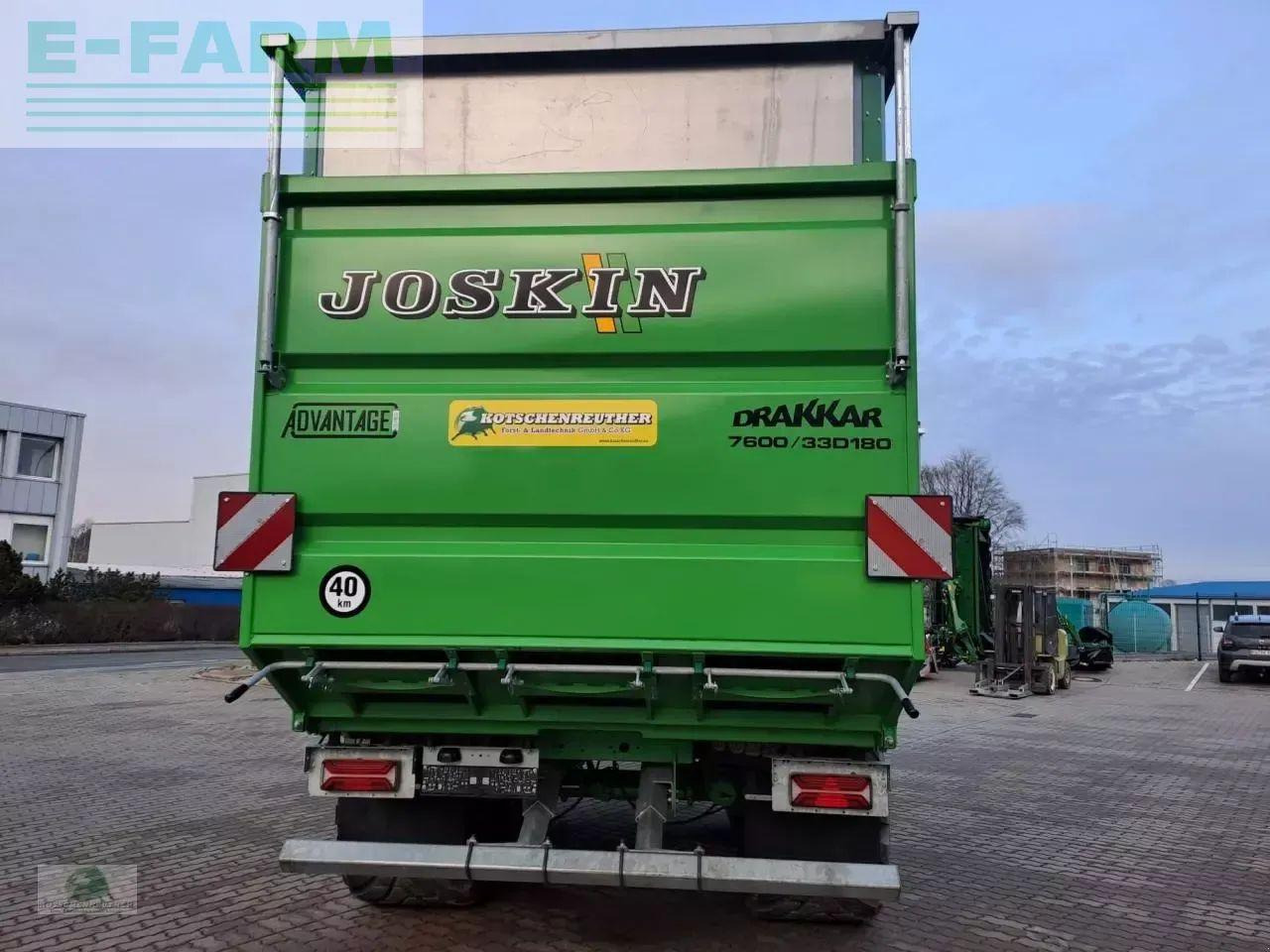 Joskin drakkar 7600/33d180 - Remorcă autobasculantă agricolă: Foto 5 Joskin drakkar 7600/33d180 - Remorcă autobasculantă agricolă: Foto 5