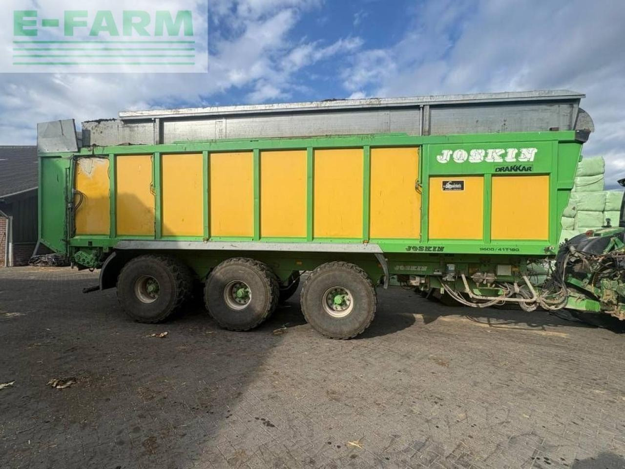 Joskin drakkar 9600 - Remorcă autobasculantă agricolă: Foto 1 Joskin drakkar 9600 - Remorcă autobasculantă agricolă: Foto 1