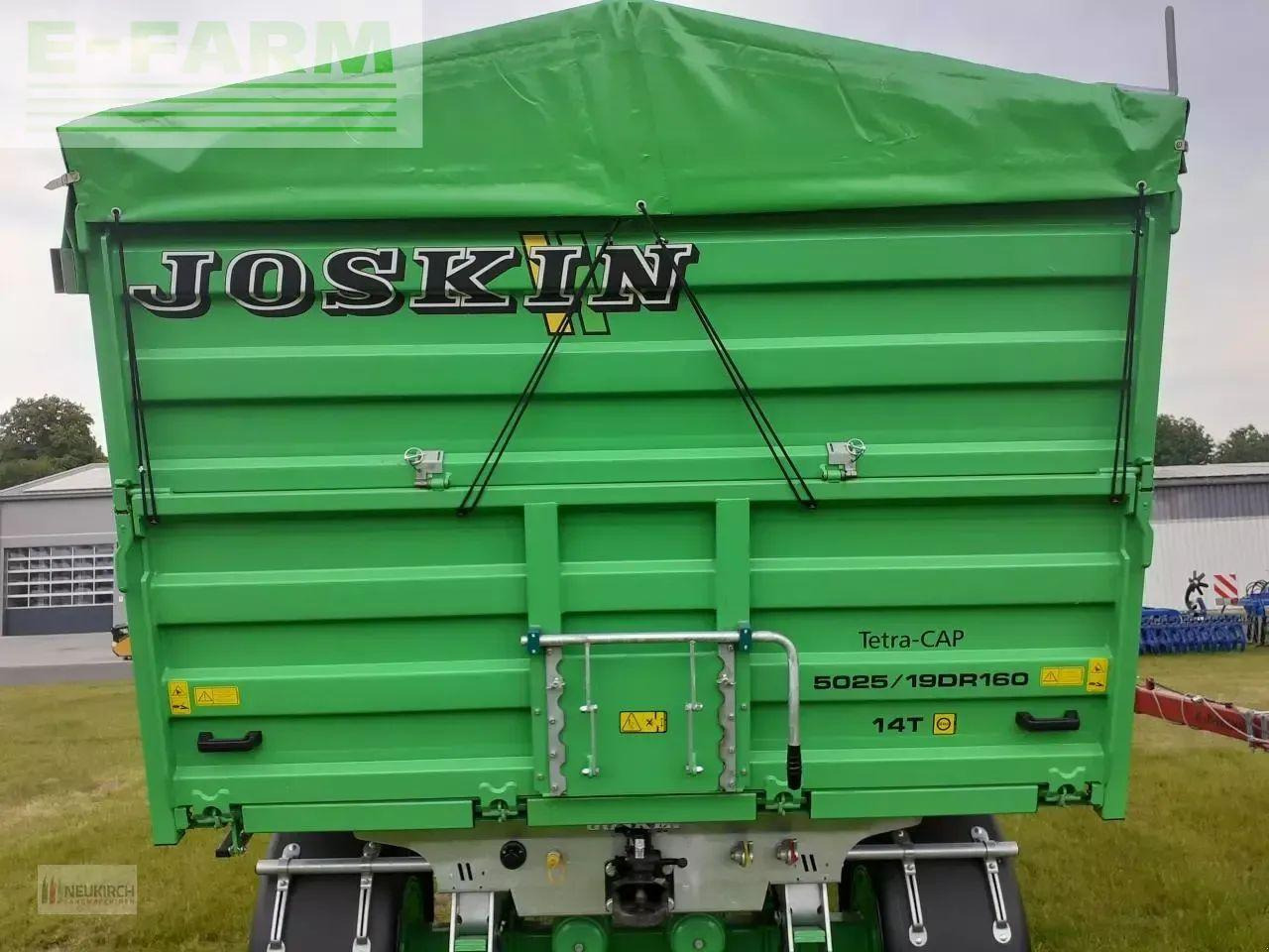 Joskin tetra-cap 5025/19dr160 - Remorcă autobasculantă agricolă: Foto 2 Joskin tetra-cap 5025/19dr160 - Remorcă autobasculantă agricolă: Foto 2