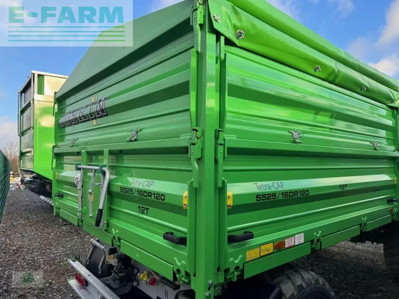 Joskin tetra-cap 5525/16dr120 - Remorcă autobasculantă agricolă: Foto 4 Joskin tetra-cap 5525/16dr120 - Remorcă autobasculantă agricolă: Foto 4