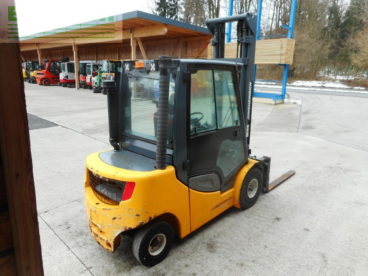 Jungheinrich dfg 430s mit seitenschieber und zinkenverstellun - Motostivuitor: Foto 4 Jungheinrich dfg 430s mit seitenschieber und zinkenverstellun - Motostivuitor: Foto 4