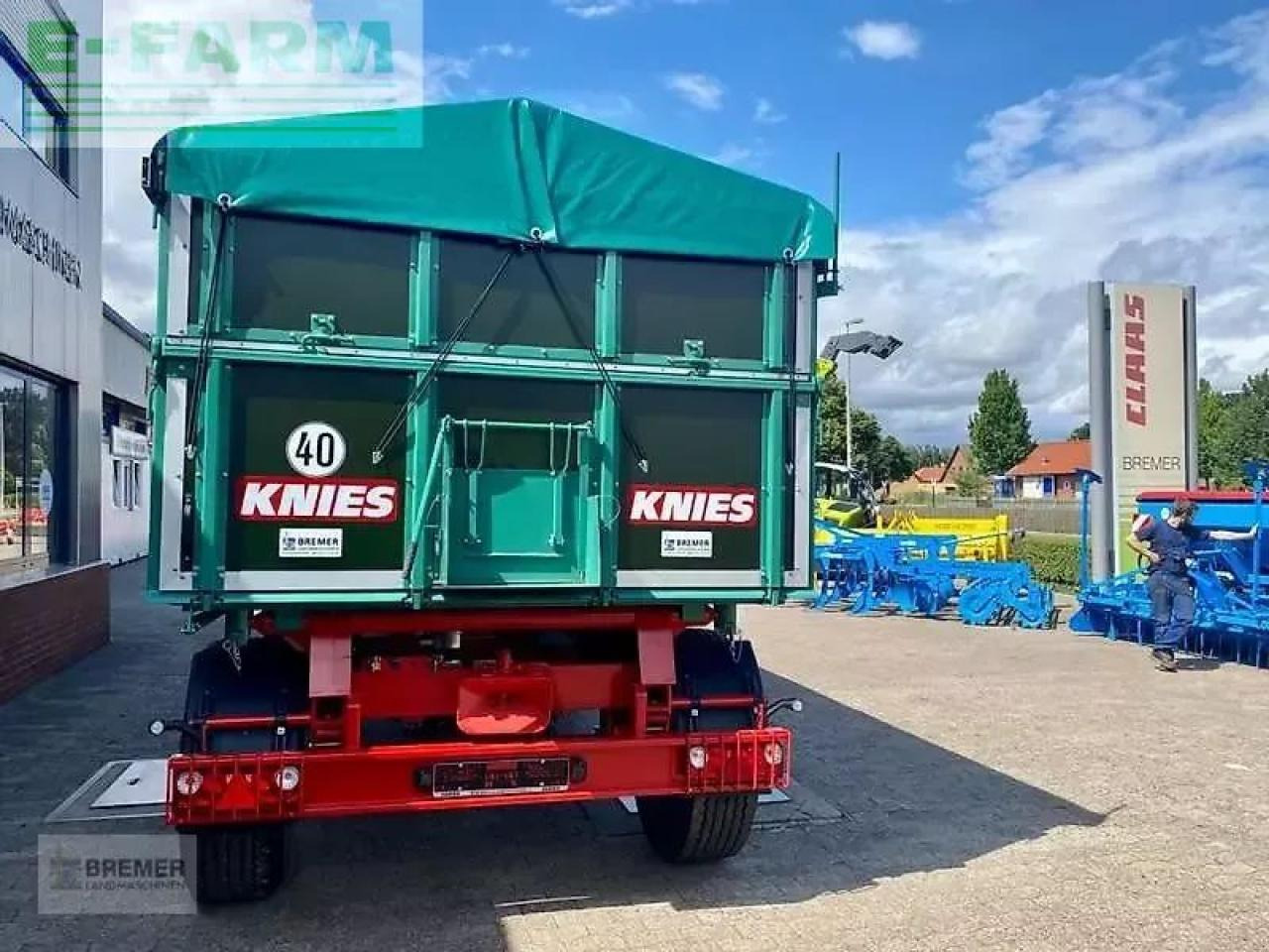 Knies kd 180 - Remorcă autobasculantă agricolă: Foto 2 Knies kd 180 - Remorcă autobasculantă agricolă: Foto 2