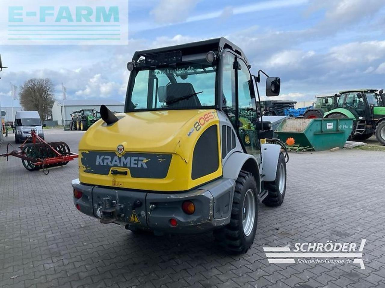 Kramer 8085 t - Încărcător frontal pe pneuri: Foto 3 Kramer 8085 t - Încărcător frontal pe pneuri: Foto 3