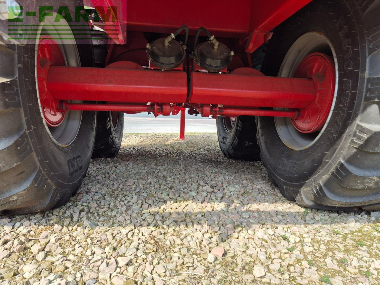 Krampe HD550 Carrier - Remorcă autobasculantă agricolă: Foto 5 Krampe HD550 Carrier - Remorcă autobasculantă agricolă: Foto 5