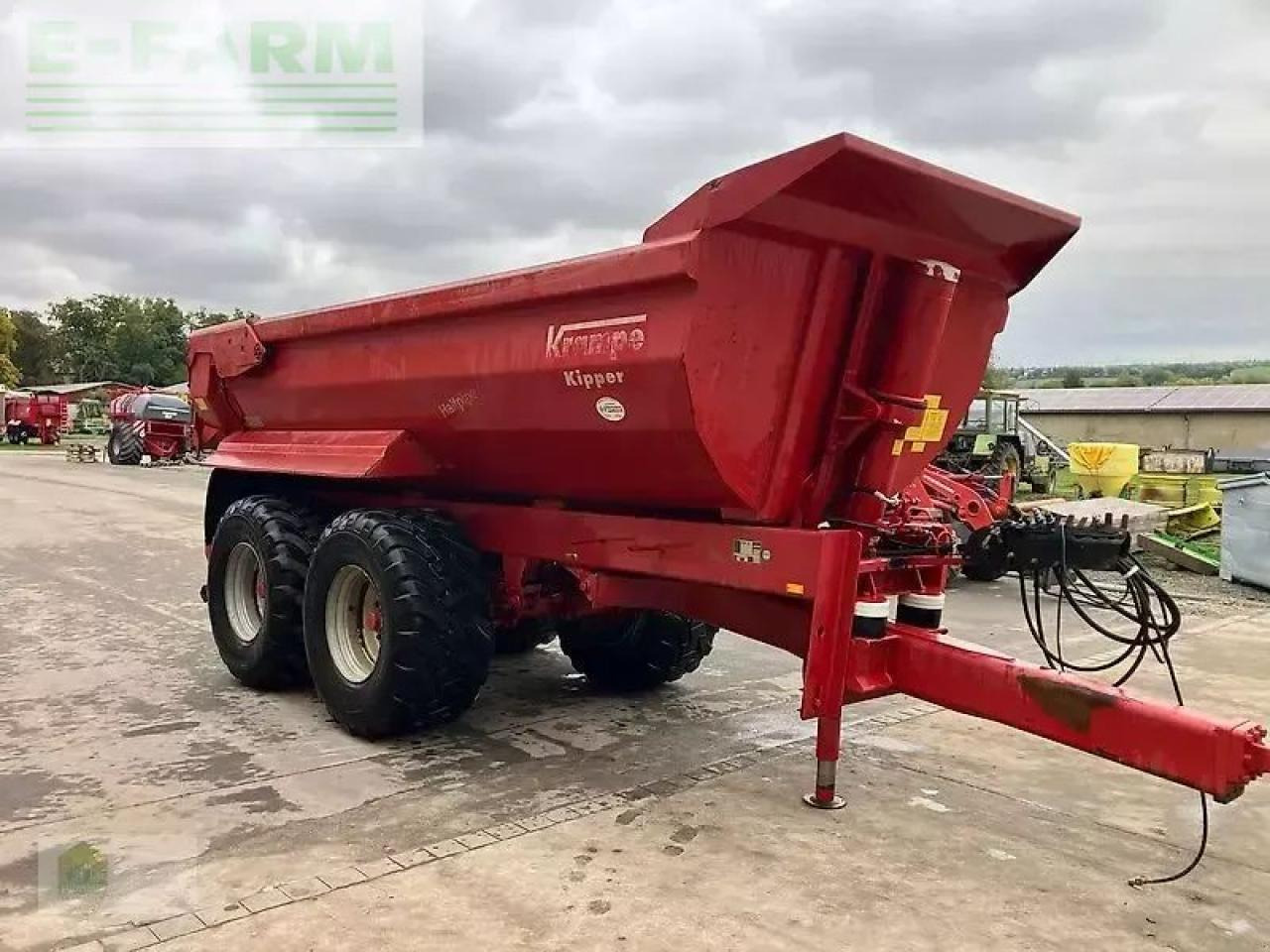 Krampe hp 20 - Remorcă autobasculantă agricolă: Foto 5 Krampe hp 20 - Remorcă autobasculantă agricolă: Foto 5