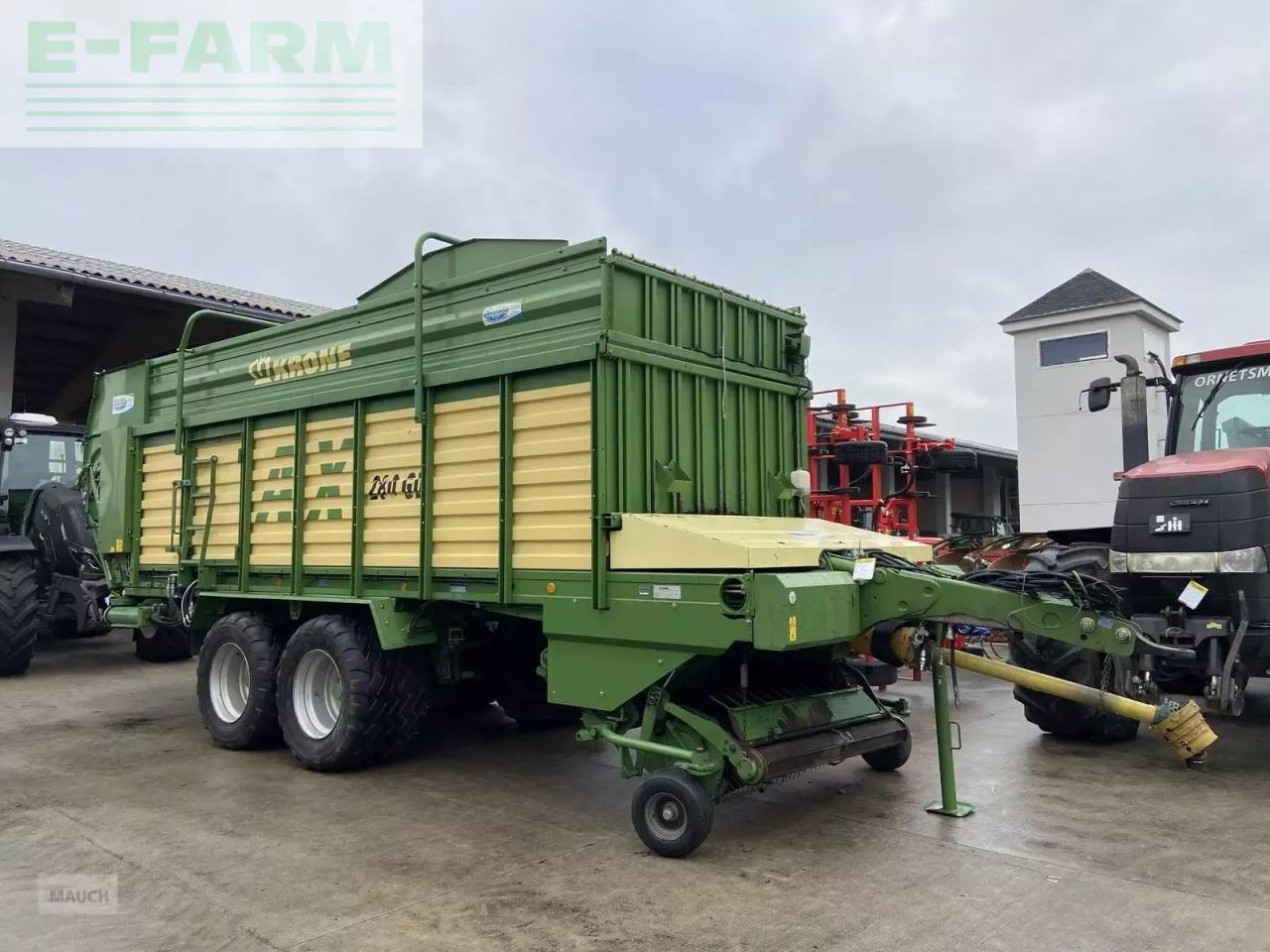 Krone ax 280 gd - Remorcă cu autoincarcare: Foto 2 Krone ax 280 gd - Remorcă cu autoincarcare: Foto 2