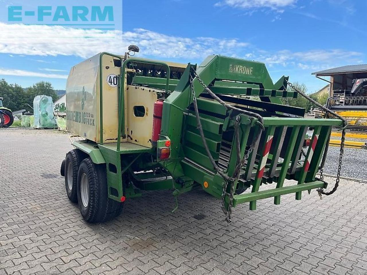 Krone big pack 120-80 - Presă baloţi dreptunghiulari: Foto 4 Krone big pack 120-80 - Presă baloţi dreptunghiulari: Foto 4