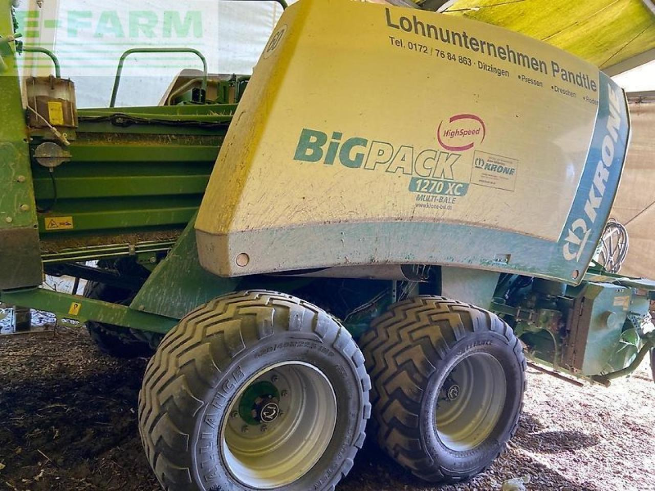 Krone big pack 1270 xc - Presă baloţi dreptunghiulari: Foto 2 Krone big pack 1270 xc - Presă baloţi dreptunghiulari: Foto 2