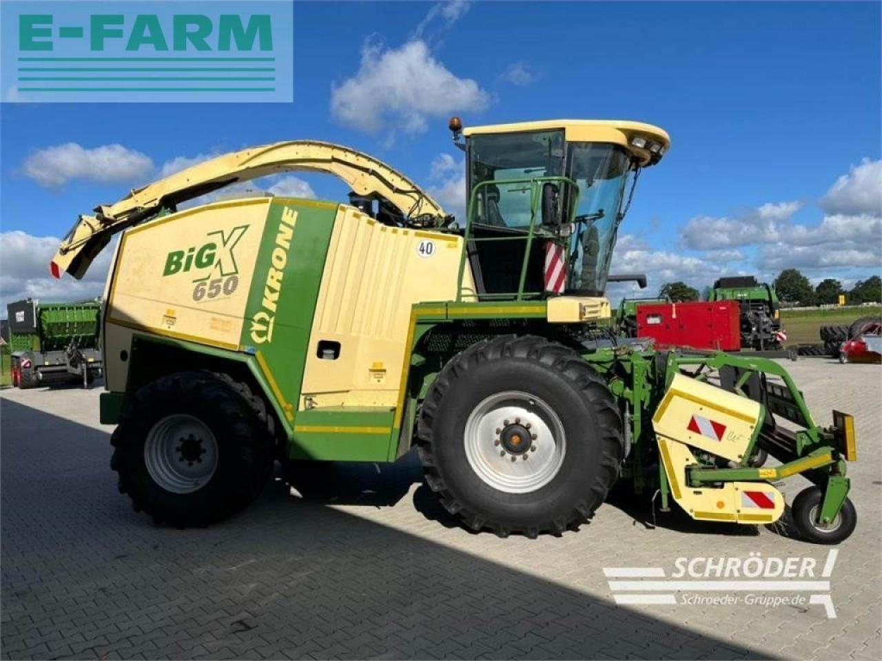 Krone big x 650 - Combină de Recoltat Furaj: Foto 3 Krone big x 650 - Combină de Recoltat Furaj: Foto 3